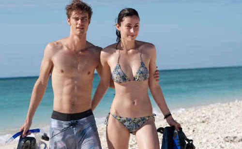 Lead actors Henry James and Geraldine Hakewell star as Harry and Beth in the new movie, Uninhabited. Lead actors Henry James and Geraldine Hakewell star as Harry and Beth in the new movie, Uninhabited.